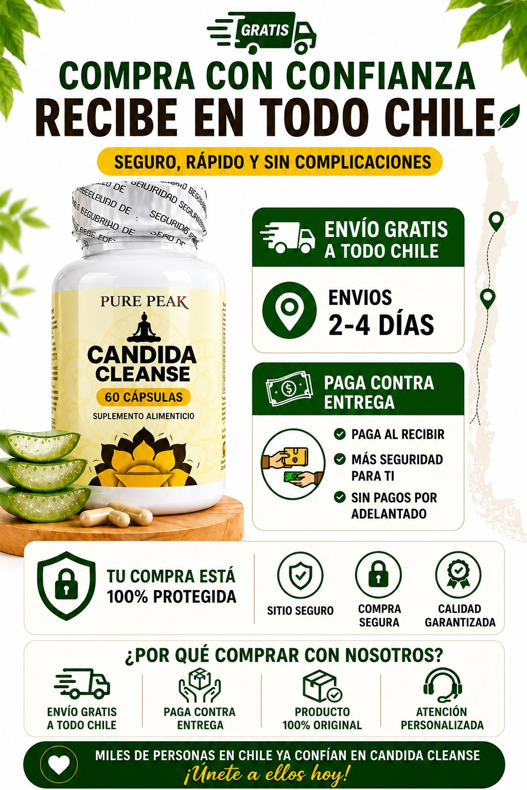 Candida Cleanse Original 🌿✨ Limpieza y Bienestar