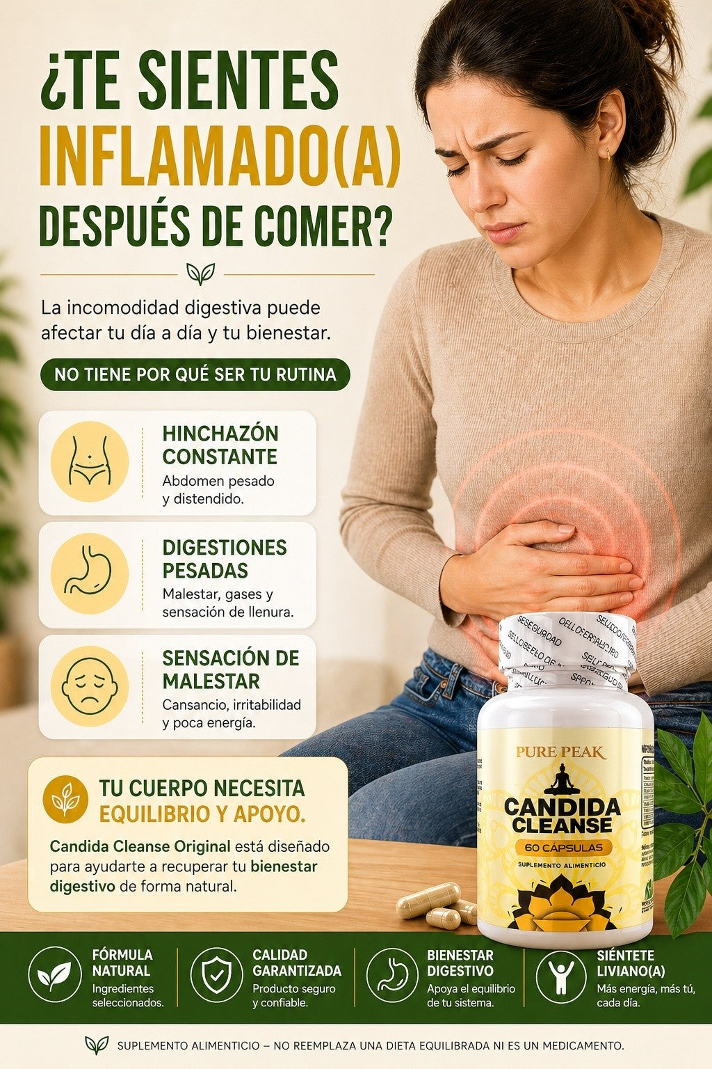 Candida Cleanse Original 🌿✨ | Limpieza y Bienestar