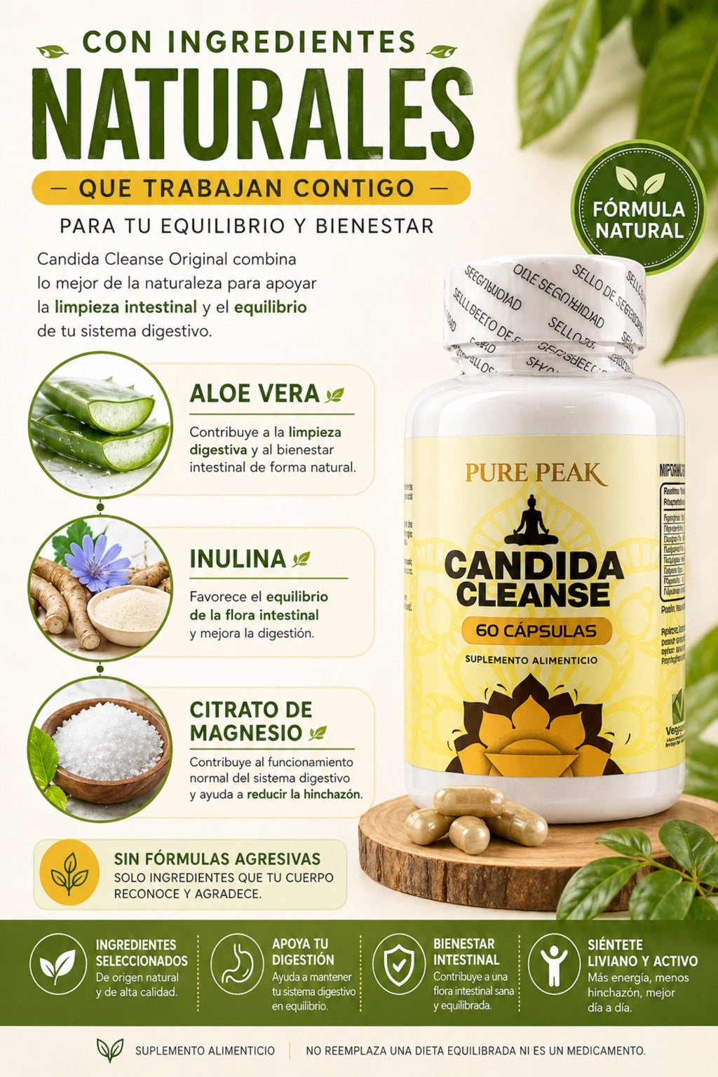 Candida Cleanse Original 🌿✨ | Limpieza y Bienestar
